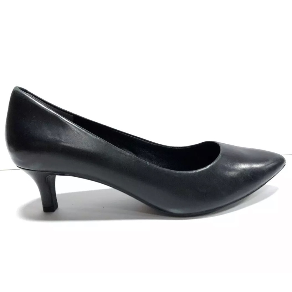 Rockport Black Classic Kitten Heel Pumps